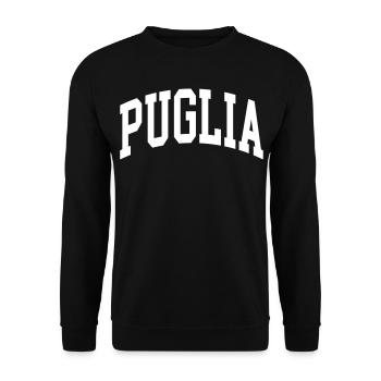 Puglia - Unisex Sweatshirt - black - Front - Alina (178cm) & Michal (187cm)