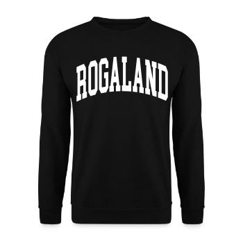 Rogaland - Unisex Sweatshirt - black - Front - Alina (178cm) & Michal (187cm)