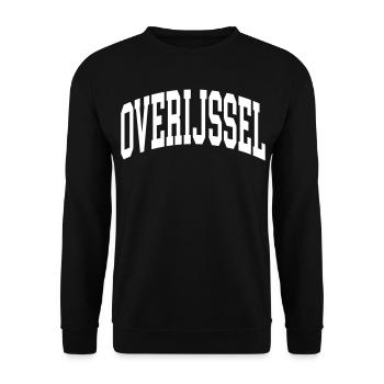 Overijssel - Unisex Pullover - Schwarz - Vorne - Alina (178cm) & Michal (187cm)