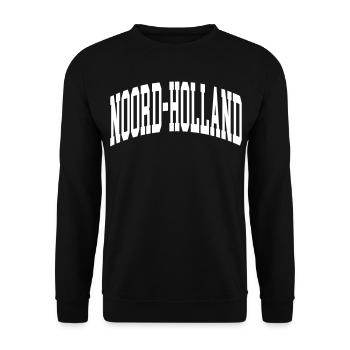 Noord Holland - Sweat-shirt Unisexe - noir - Devant - Alina (178cm) & Michal (187cm)