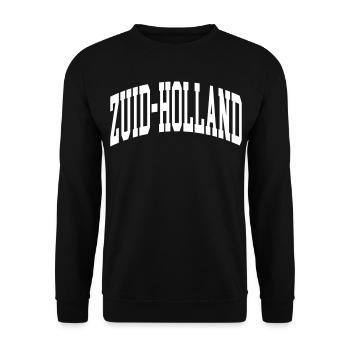 Zuid Holland - Sweat-shirt Unisexe - noir - Devant - Alina (178cm) & Michal (187cm)