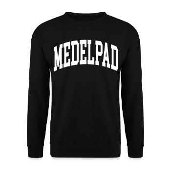 Medelpad - Unisex Pullover - Schwarz - Vorne - Alina (178cm) & Michal (187cm)