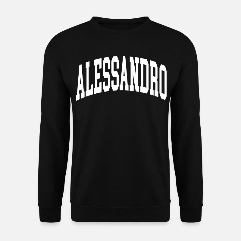 Alessandro - Unisex Sweatshirt - black
