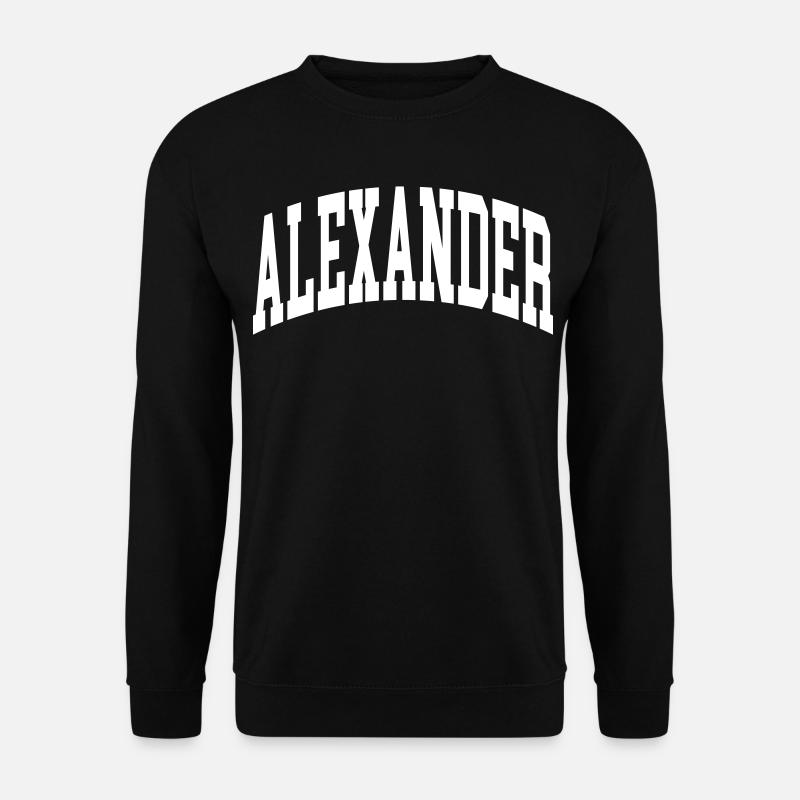 Alexander - Unisex Pullover - Schwarz