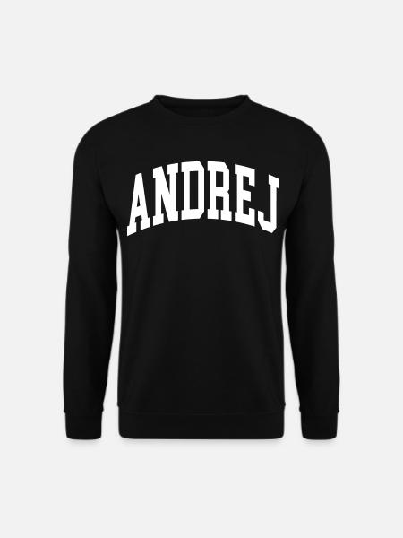 Andrej - Unisex Sweatshirt - black