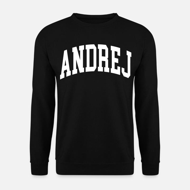 Andrej - Unisex Sweatshirt - black