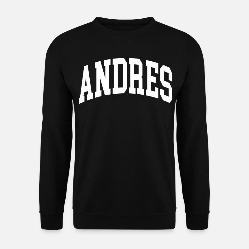 Andres - Sweat-shirt Unisexe - noir