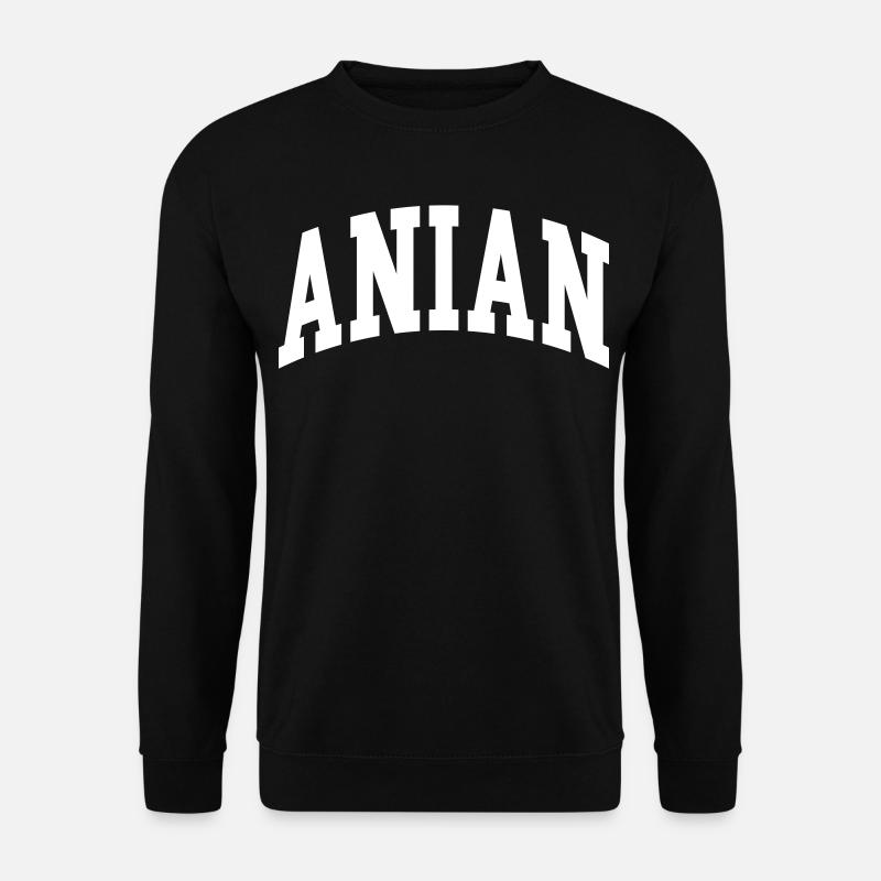 Anian - Sweat-shirt Unisexe - noir