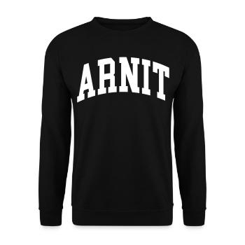 Scott - Unisex Sweatshirt - black - Front - Alina (178cm) & Michal (187cm)