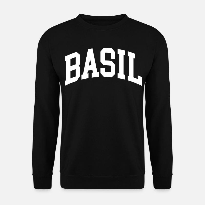 Basil - Unisex Pullover - Schwarz