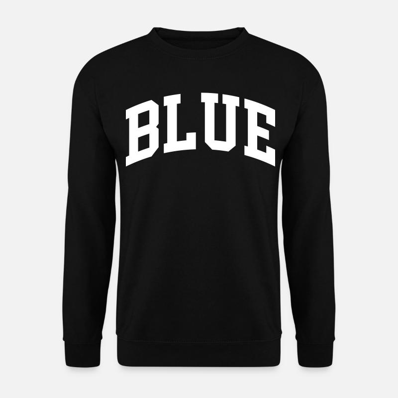Blue - Unisex Sweatshirt - black