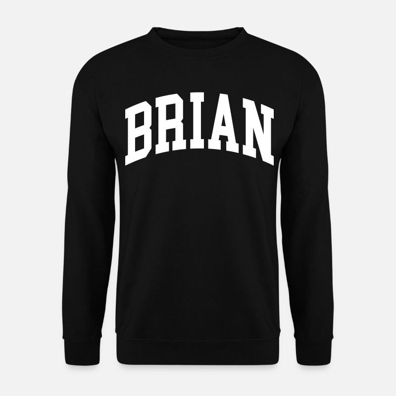 Brian - Sweat-shirt Unisexe - noir
