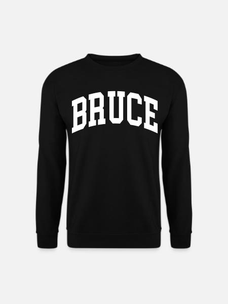 Bruce - Sweat-shirt Unisexe - noir