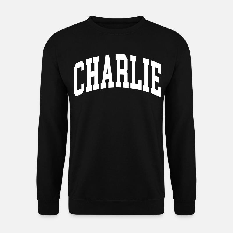 Charlie - Unisex Pullover - Schwarz