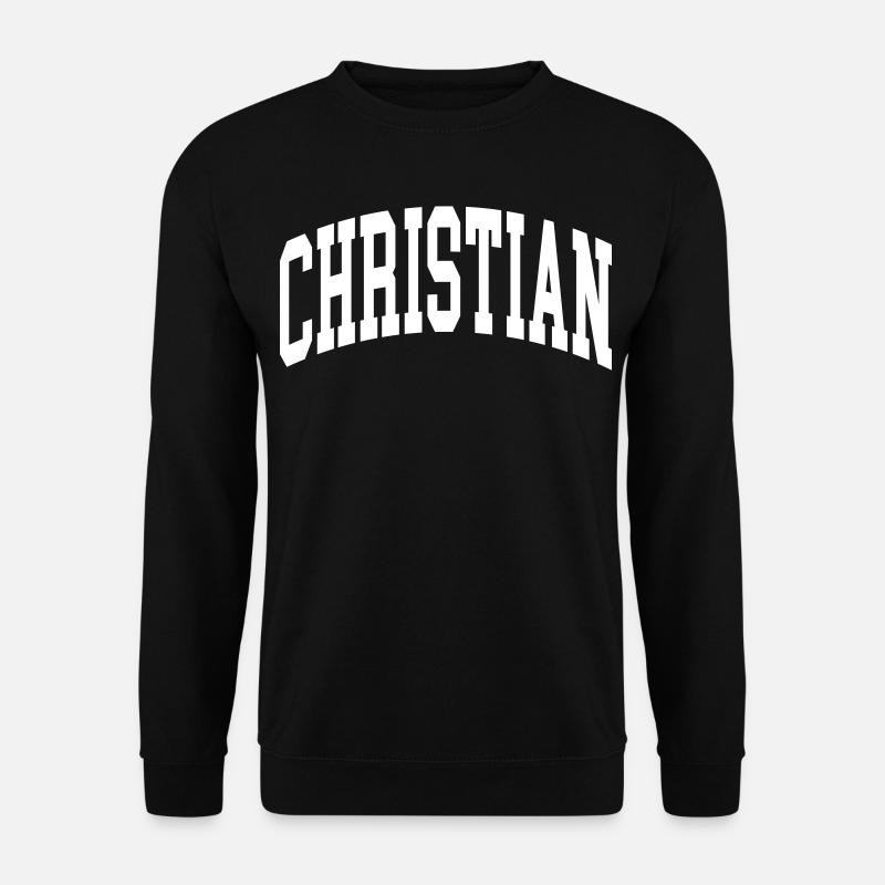 Christian - Unisex Sweatshirt - black