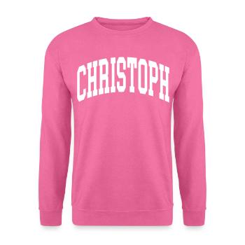 Christoph - Unisex Pullover - Pink - Vorne