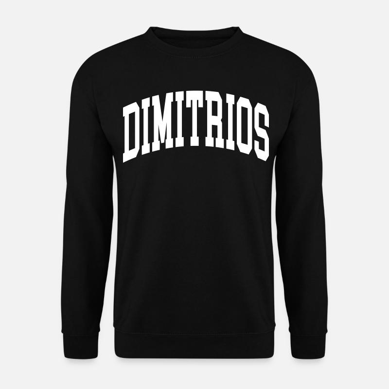 Dimitrios - Sweat-shirt Unisexe - noir