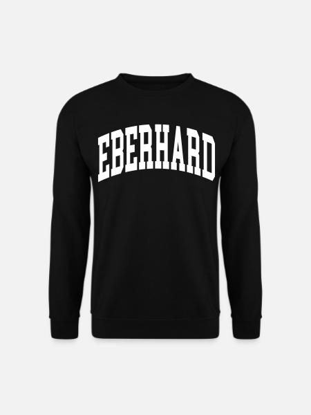 Eberhard - Unisex Pullover - Schwarz