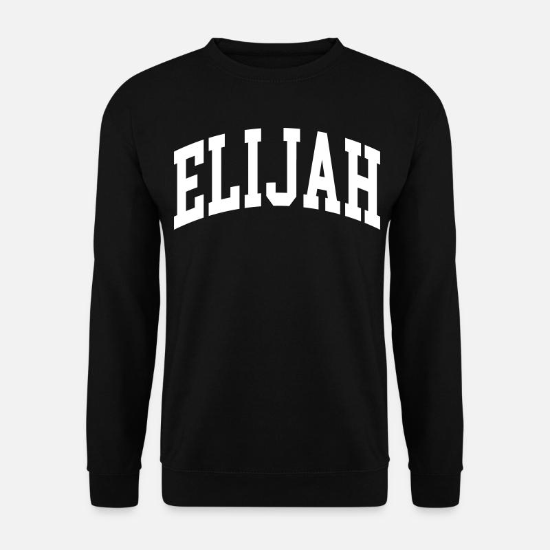Elijah - Unisex Pullover - Schwarz