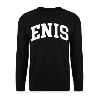 Edwards - Unisex Sweatshirt - black - Front - Alina (178cm) & Michal (187cm)