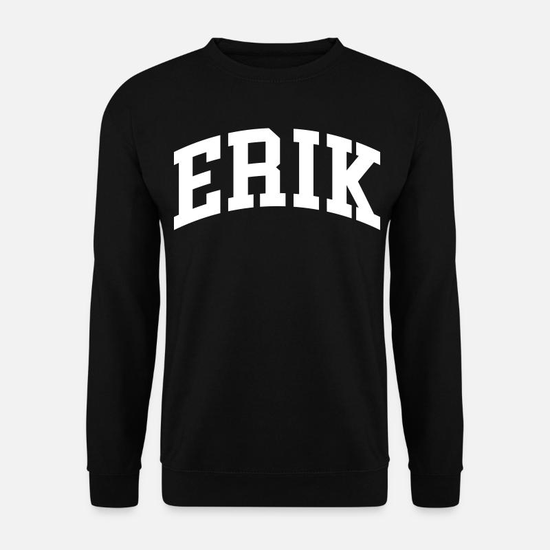 Erik - Unisex Pullover - Schwarz