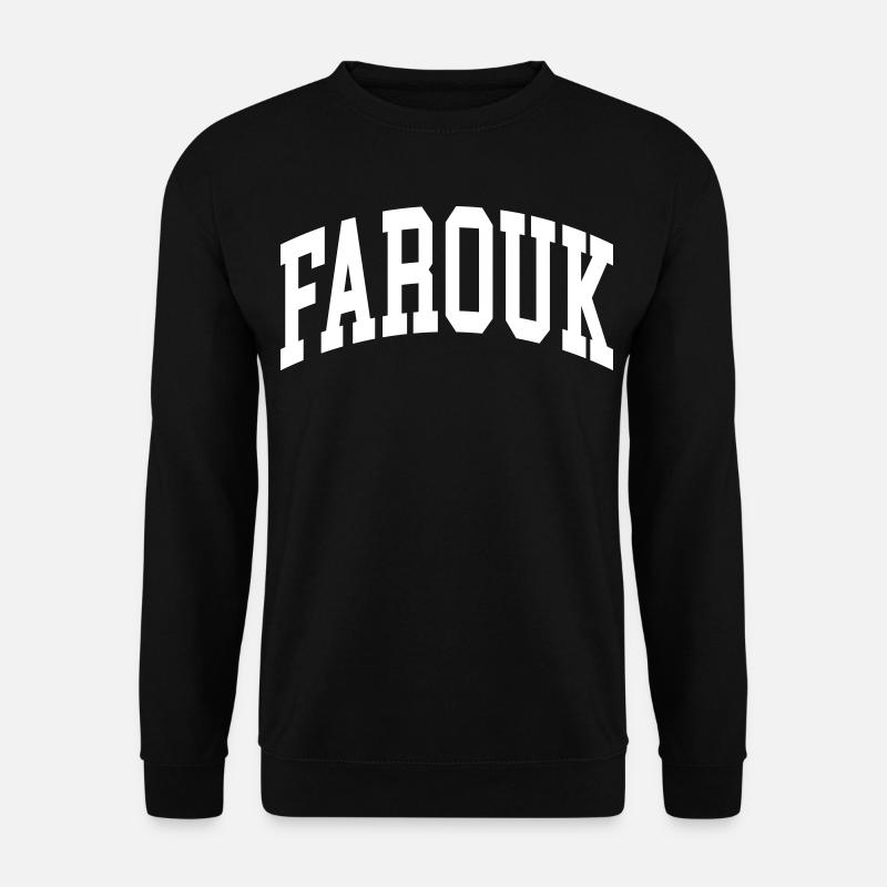Farouk - Sweat-shirt Unisexe - noir