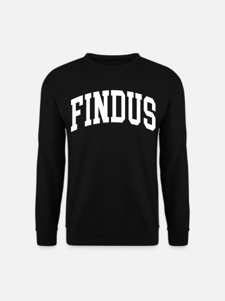 Findus - Unisex Pullover - Schwarz