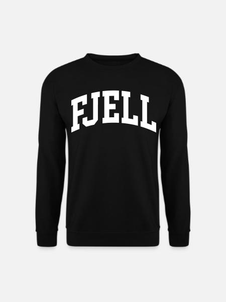 Fjell - Unisex Pullover - Schwarz