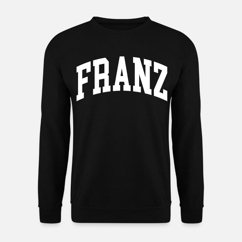 Franz - Sweat-shirt Unisexe - noir