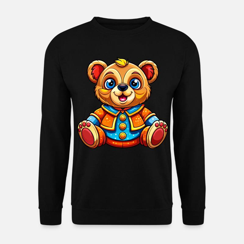 Süßer Teddy - Unisex Pullover - Schwarz