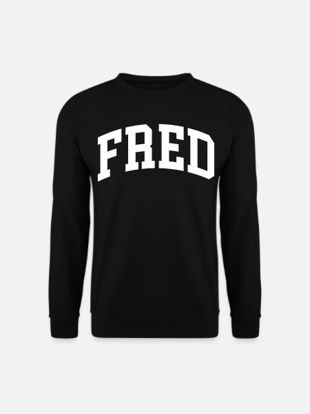 Fred - Sweat-shirt Unisexe - noir