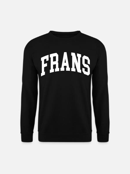Frans - Sweat-shirt Unisexe - noir