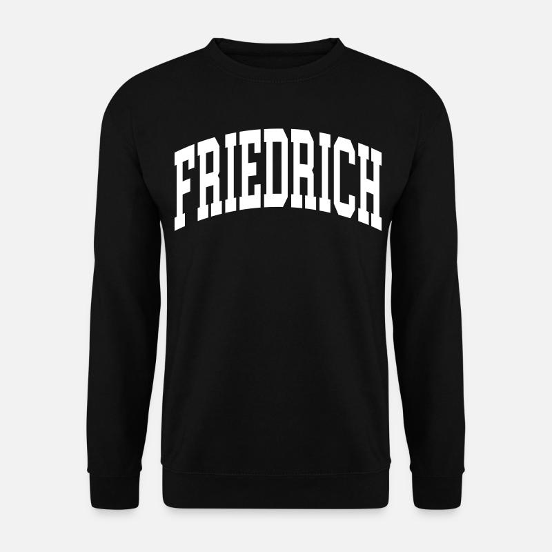 Friedrich - Unisex Sweatshirt - black