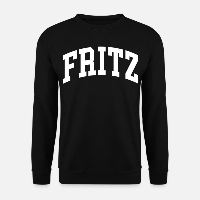 Fritz - Sweat-shirt Unisexe - noir