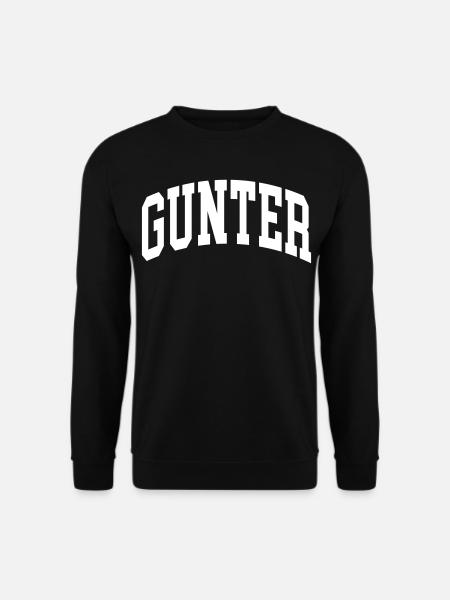 Gunter - Sweat-shirt Unisexe - noir