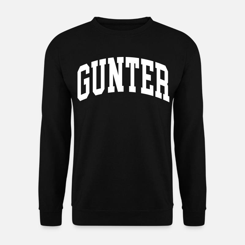 Gunter - Sweat-shirt Unisexe - noir