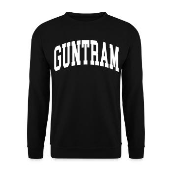 Tramway de Guntram - Sweat-shirt Unisexe - noir - Devant - Alina (178cm) & Michal (187cm)