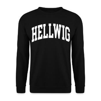Perruque infernale - Sweat-shirt Unisexe - noir - Devant - Alina (178cm) & Michal (187cm)