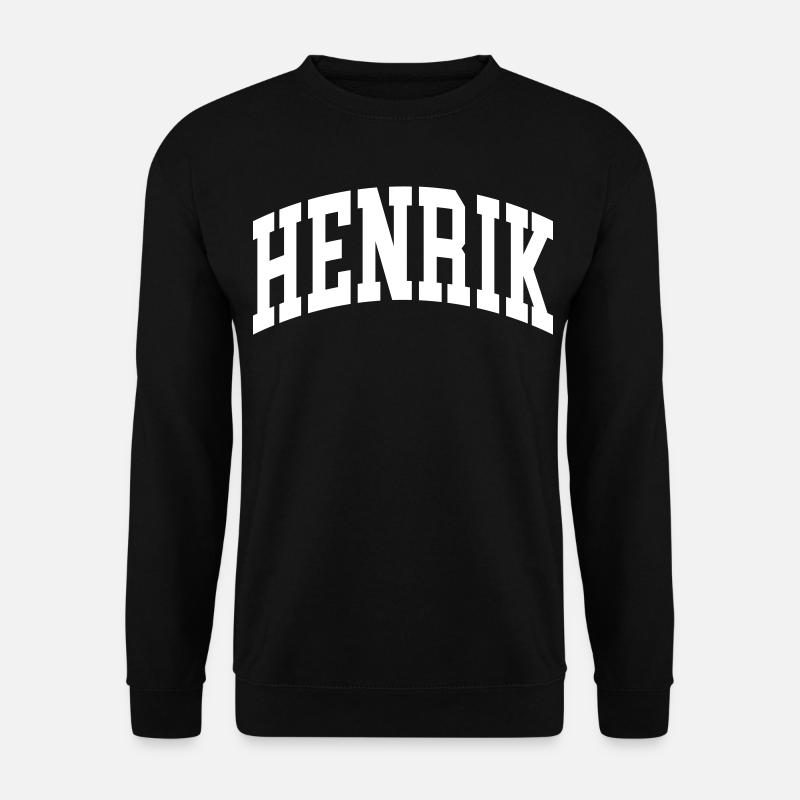 Henrik - Sweat-shirt Unisexe - noir