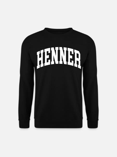 Henner - Sweat-shirt Unisexe - noir