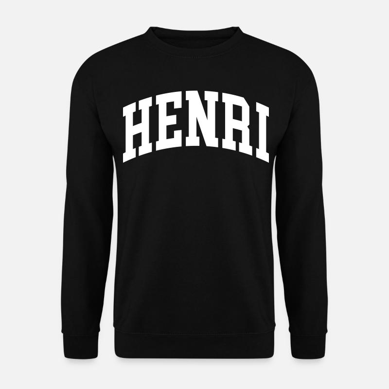 Henri - Unisex Sweatshirt - black