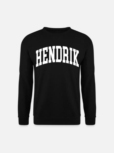 Hendrik - Sweat-shirt Unisexe - noir