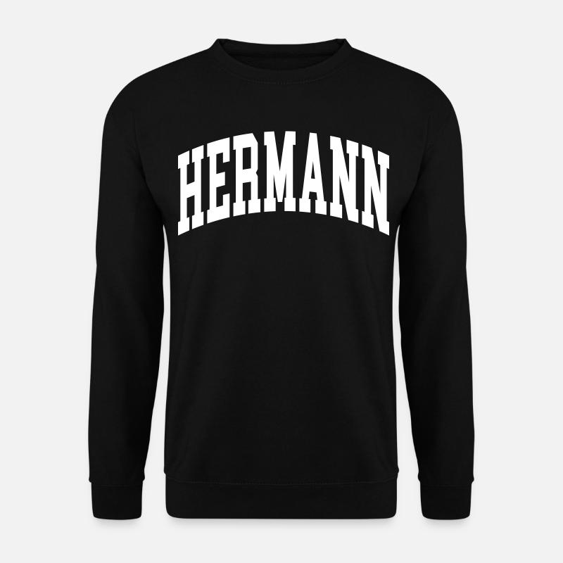 Hermann - Unisex Pullover - Schwarz