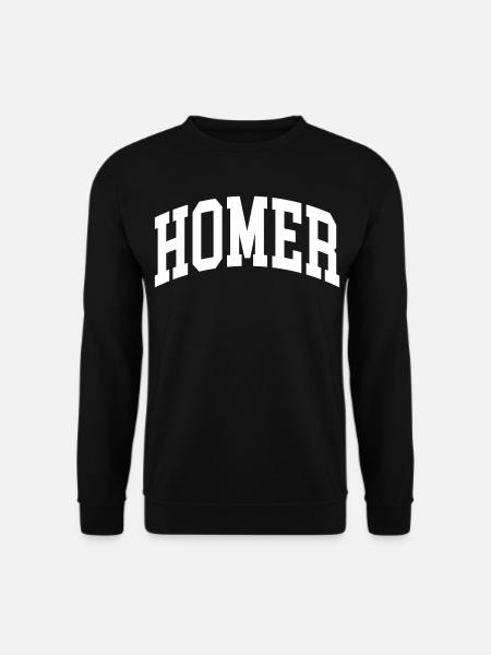 Homère - Sweat-shirt Unisexe - noir