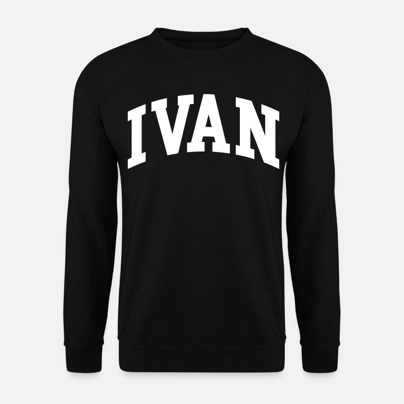 Ivan - Unisex Pullover - Schwarz