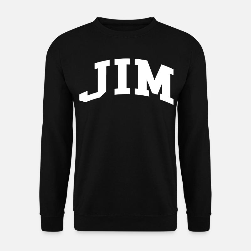 Jim - Sweat-shirt Unisexe - noir