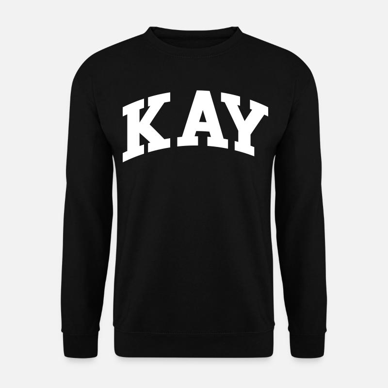 Kay - Sweat-shirt Unisexe - noir