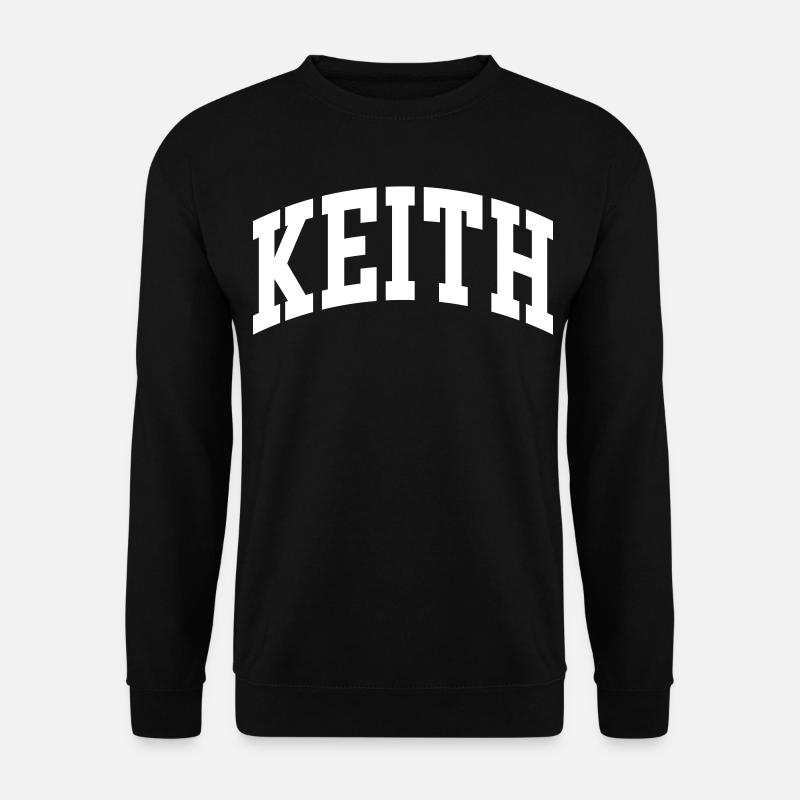 Keith - Unisex Pullover - Schwarz