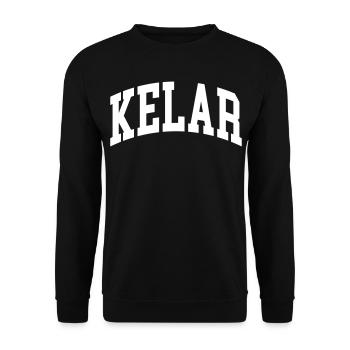 Kelar (en anglais seulement) - Sweat-shirt Unisexe - noir - Devant - Alina (178cm) & Michal (187cm)