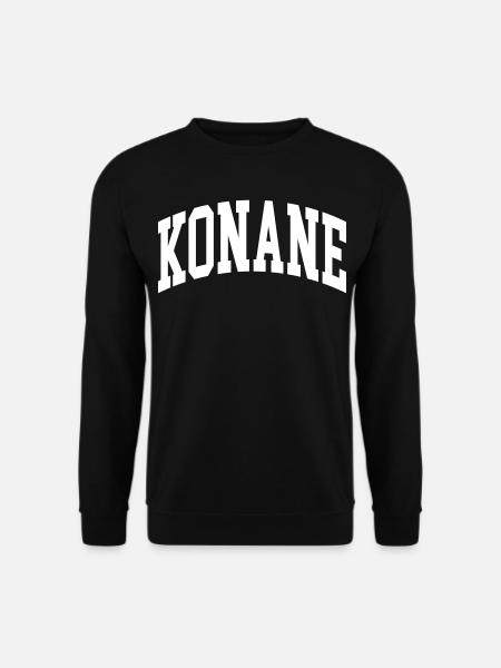 Konane - Unisex Pullover - Schwarz